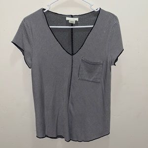 Size S, Stripped short sleeve shirt